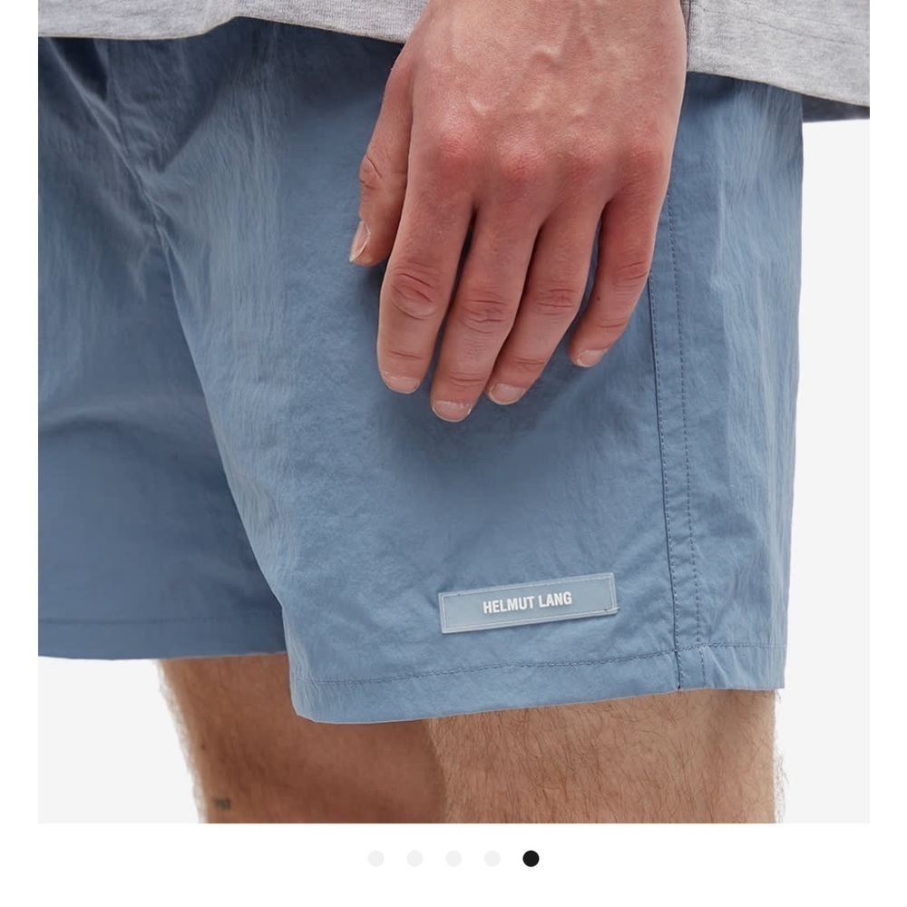 two new with tags helmut lang large and XL bathing shorts removable liner - Picture 5 of 6